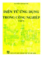 Điện tử ứng dụng trong công nghiệp