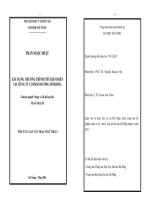 Xây dựng chương trình tiết kiệm điện tại công ty cổ phần đường ninh hòa 