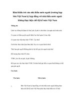 Tài liệu Khai khấu trừ của nhà thầu nước ngoài (trường hợp bên Việt Nam ký hợp đồng với nhà thầu nước ngoài không thực hiện chế độ kế toán Việt Nam doc