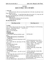 Bài soạn TUAN 25 - CKTKN