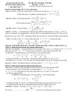 Tài liệu ĐỀ THI THỬ ĐẠI HỌC NĂM 2010: MÔN TOÁN - KHỐI A docx