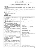 Bài giảng BUOI CHIEU L5-TUAN 23-36