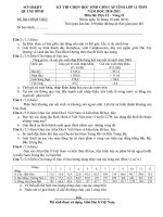 Bài soạn Đề HSG 12(2)