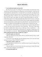 Một số giải pháp hoàn thiện phương án khoán sản phẩm cà phê kinh doanh tại công ty TNHH MTV cà phê 15 