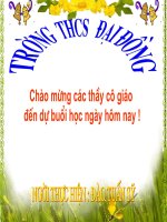 Gián án Đường kính và dây của đ tròn (SHCM)