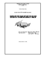 Luận văn nghiên cứu thực trạng thể chất của học sinh lứa tuổi từ 16 18 trường THPT quỳnh lưu 1 nghệ an 