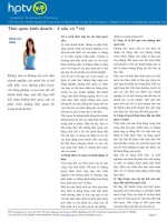 Tài liệu Thói quen kinh doanh – 4 xấu và 7 tốt pptx