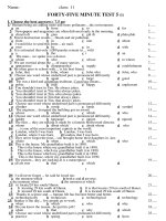 Bài giảng Đề KT 1 tiêt số 5( 11 NC)