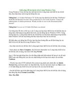 Tài liệu Khắc phục lỗi lưu tệp tin trên ổ cứng Windows Vista pdf