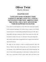 Tài liệu LUYỆN ĐỌC TIẾNG ANH QUA TÁC PHẨM VĂN HỌC-Oliver Twist -Charles Dickens -CHAPTER 34 pdf