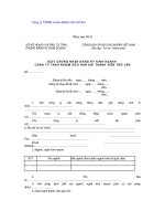 Tài liệu Công ty TNHH có hai thành viên trở lên docx