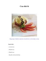 Tài liệu Cua đút lò docx