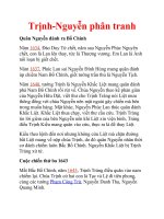 Tài liệu Trịnh - Nguyễn phân tranh 2 docx