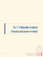 chồng hàm và toán tử