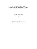 Tài liệu Quyển 1_Nội dung quản lý hành chính (P1) docx