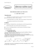 Tài liệu Ôn tập hình học không gian luyện thi pdf