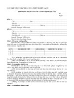 Tài liệu BIỂU MẪU 