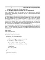 Tài liệu Tiểu trình, tiến trình , và sự đồng bộ phần 4 doc