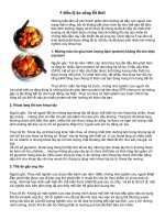 Tài liệu 5 điều lệ ăn uống lỗi thời ppt