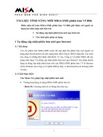 Tài liệu TÀI LIỆU TÍNH NĂNG MỚI MISA-SME phiên bản 7.9 R06 docx
