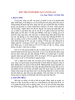 Tài liệu Điều trị vô sinh hiện tại và tương lai pdf