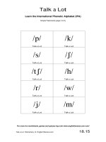 Tài liệu Spoken english elementary handbook part 16 pptx