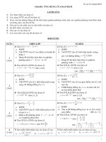 Bài soạn Các chuyên đề ôn thi tốt nghiệp THPT