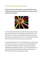 Tài liệu Trẻ hoá hình ảnh thương hiệu pptx