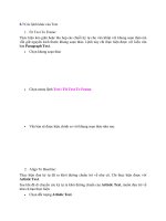 Tài liệu 8.7.Các lệnh khác của Text pptx