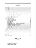 Biểu diễn tri thức và ứng dụng 