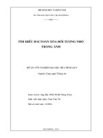 Tìm hiểu bút toán xóa đối tượng nhỏ trong ảnh 