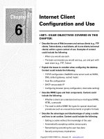 Tài liệu Internet Client Configuration and Use pdf