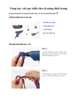 Tài liệu Vòng tay vải cực chất cho cô nàng thời trang pptx