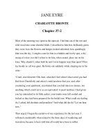 Tài liệu LUYỆN ĐỌC TIẾNG ANH QUA TÁC PHẨM VĂN HỌC-JANE EYRE CHARLOTTE BRONTE Chapter 37-2 pptx