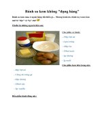 Tài liệu Bánh su kem không 