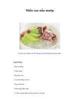 Tài liệu Miến cua nấu mướp pdf