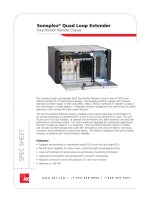 Tài liệu Soneplex® Quad Loop Extender Four-Position Remote Chassis docx