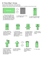 Tài liệu Nghệ thuật xếp hình Nhật Bản: arrow_2 ppt