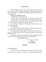 Luận văn nghiên cứu thực trạng bệnh xơ hoá cơ delta và ảnh hưởng của nó lên một số chỉ tiêu thể lực, thể chất và sinh lí của trẻ em ở các huyện đô lương, nam đàn   nghệ an 