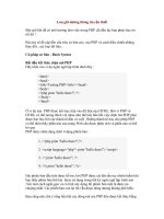 Tài liệu PHP part4 pptx