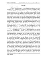 Nghệ thuật thể hiện thiên nhiên trong sáng tác của y  kawabata 