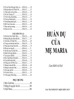 Bài soạn vi dụ dánh muc luc