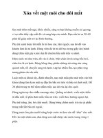 Tài liệu Xóa vết mệt mỏi cho đôi mắt doc