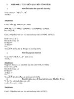 Bai tap Casio ve Gia tri bieu thuc 