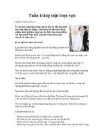 Tài liệu Tuần trăng mật trọn vẹn pdf