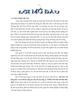 Kế toán vốn bằng tiền và các khoản công nợ chủ yếu tại công ty TNHH TM&XD phú đức phát 