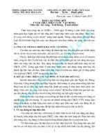 Gián án BÁO CÁO TỔNG KẾT 5NĂM THỰC HIỆN CUỘC VẬN ĐỘNG 