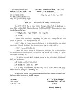 Gián án Dieu chỉnh lịch thi Olympic tieng anh cấp huyện