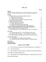 Khảo sát một số hiệu ứng phi tuyến xuất hiện trong các nguyên tử được làm gần đúng hai mức khi có trường điện từ kích thích mạnh 