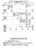 de kiem tra HKI sinh 6 